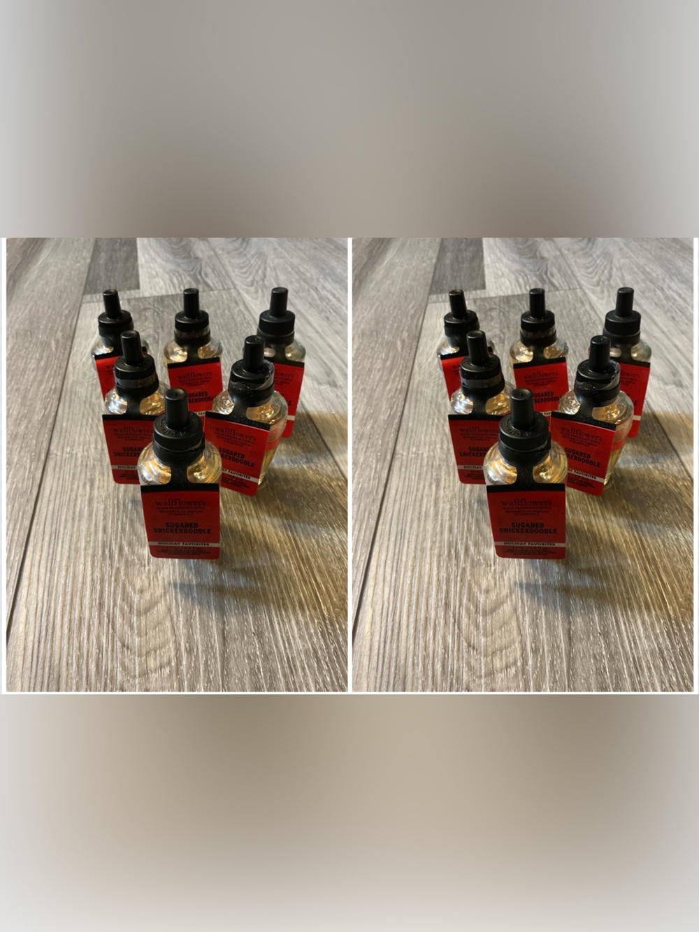 12 Wallflower Sugared Snickerdoodle refills- Red Label Bath and bodyworks